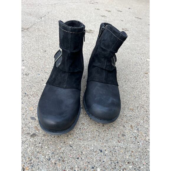 Earth Orgins Phoenix Boot, black leather, women's size 10 - Picture 11 of 12